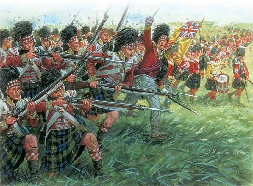 Napoleonic War: Scots Infantry (36) 1/72 Italeri