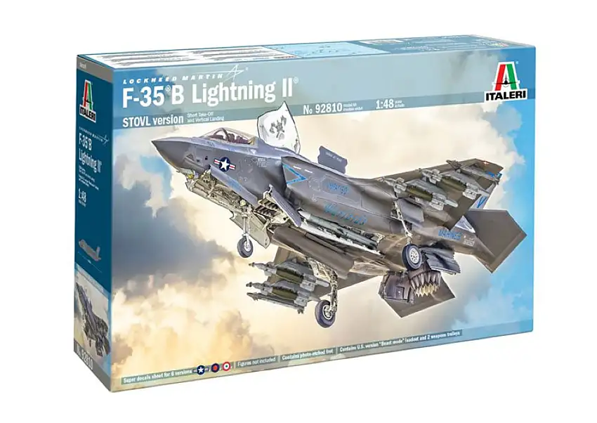 F-35B Lightning II STOVL Version Fighter 1/48 Italeri