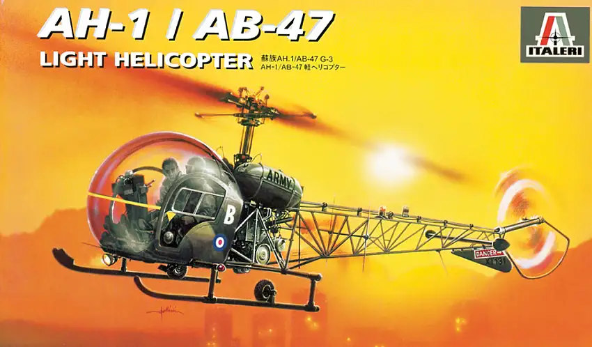 AH-1/AB-47 Light Helicopter 1/72 Italeri
