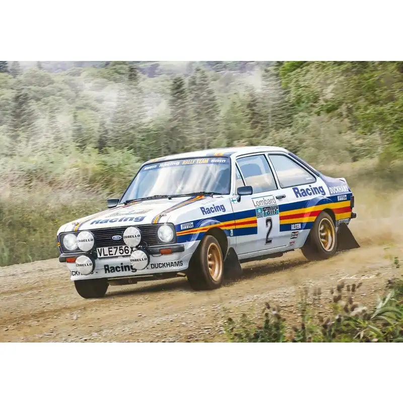 Italeri 1/24 Ford Escort Rs 1800 Mk.Ii Lombard Rac Rally