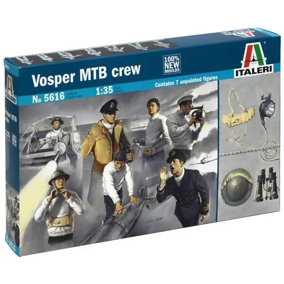 Italeri 1/35 Vosper Mtb Crew