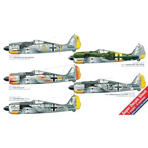 Italeri 1/48 Fw 190 A 'German Aces ½