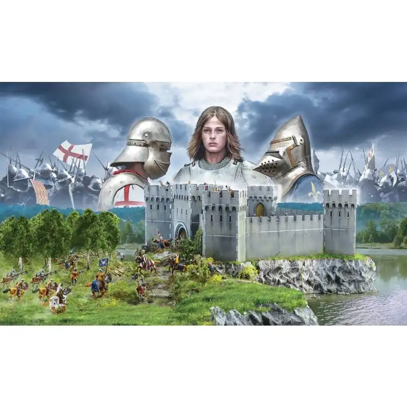Italeri 1/72 Castle Under Siege - 100 Years' War 1337/1453 - Battleset