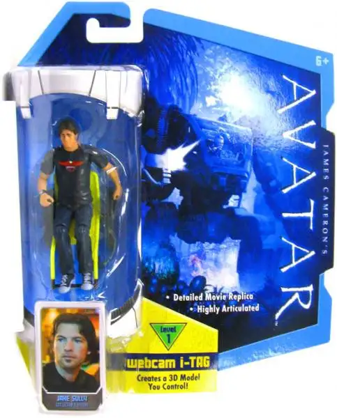 James Cameron's Avatar Jake Sully Action Figure [Long Hair]