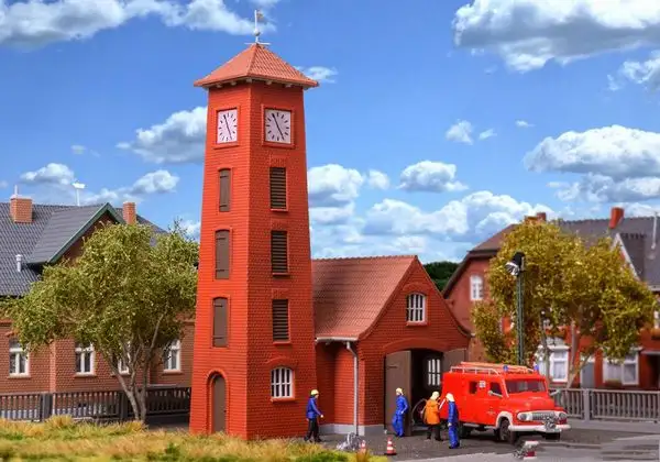 Kibri 39210 Firehouse in Bahlburg Lune