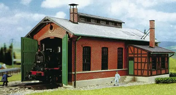 Kibri 39436 Shed Single Track