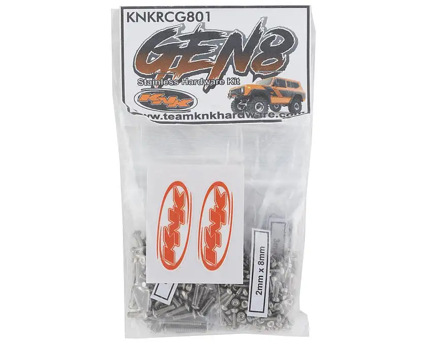 Team KNK Redcat Gen 8 Stainless Hardware Kit