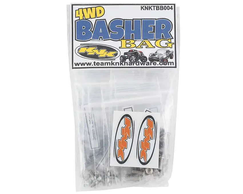 Team KNK Basher Bag Stainless Hardware Kit for Traxxas 4x4 Stampede/Slash/Rally