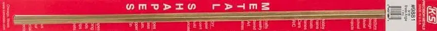 3/16"x12" Brass Angle K&S Engineering