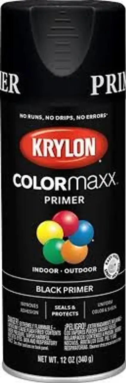 12oz. All Purpose Black Primer Spray Krylon