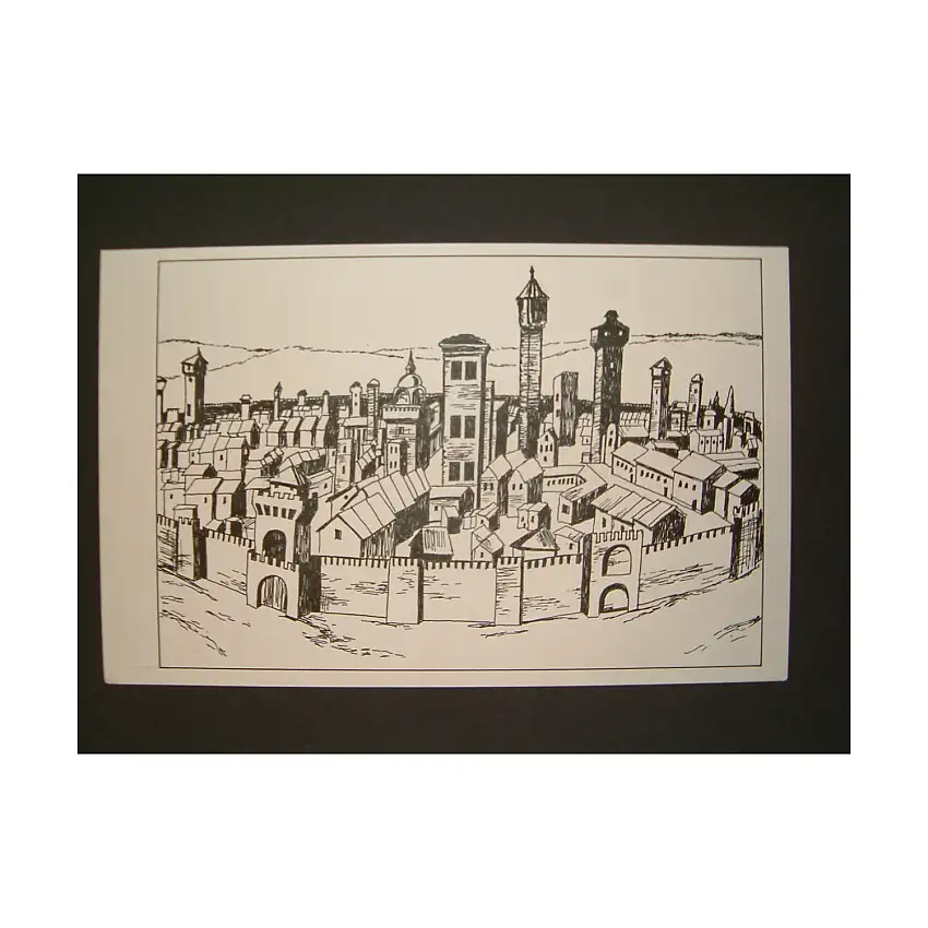 #11 - Kyhran - 6.5" x 9.5" Original Ink