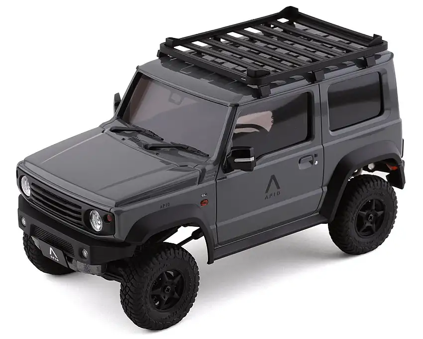 Kyosho MX-01 Mini-Z 4X4 Readyset w/APIO Jimny Sierra Body (Grey) & 2.4GHz Radio
