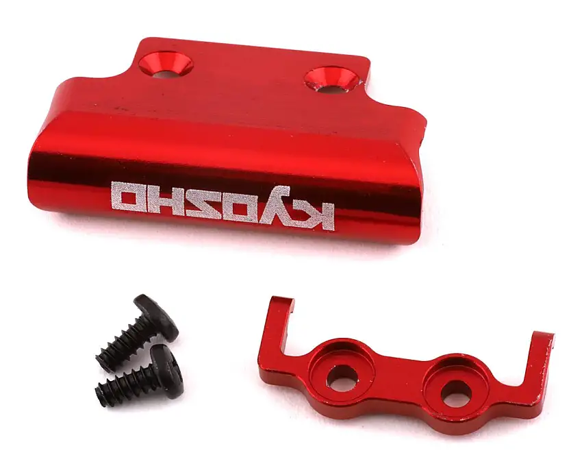 Kyosho Mini-Z Buggy Aluminum Front & Rear Bumper Set (Red)