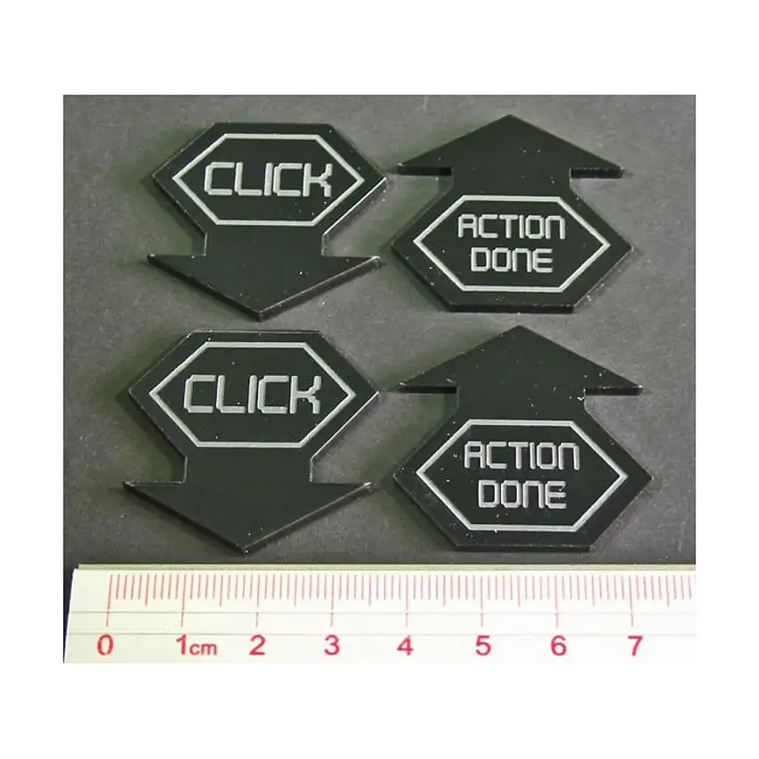 Android - Netrunner, Click Tokens (Black)