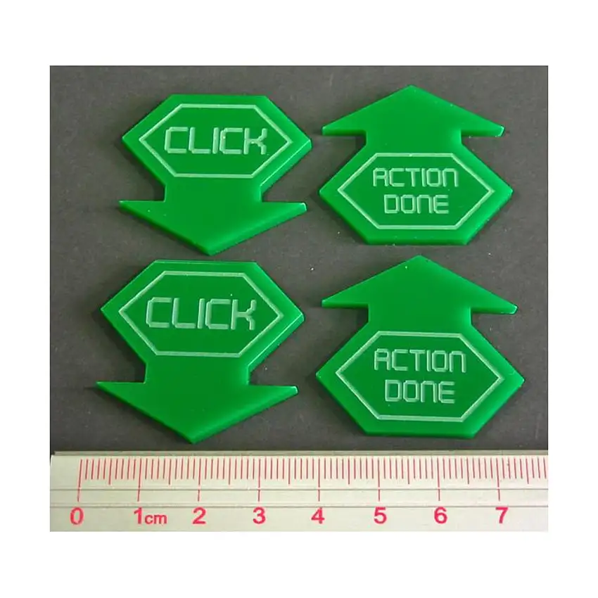 Android - Netrunner, Click Tokens (Green)