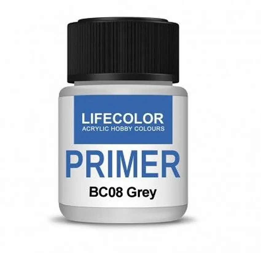 Grey Acrylic Primer (22ml Bottle) Lifecolor
