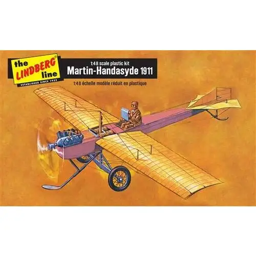 Lindberg 1911 Martin-Handasyde w/ puzzle 1/48 Scale Model Kit