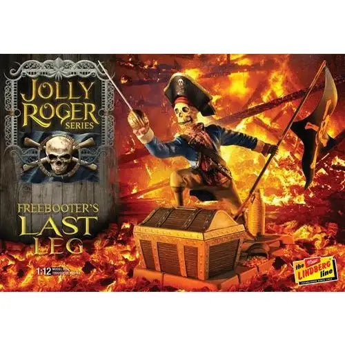 Lindberg Jolly Roger Series: The Freebooter's Last Leg 1/12 Scale Model Kit