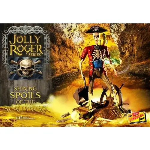 Lindberg Jolly Roger Series: The Shining Spoils of the Scallywag 1/12 Scale Model Kit