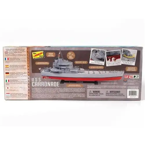 Lindberg USS Carronade 1/168 Scale Model Kit
