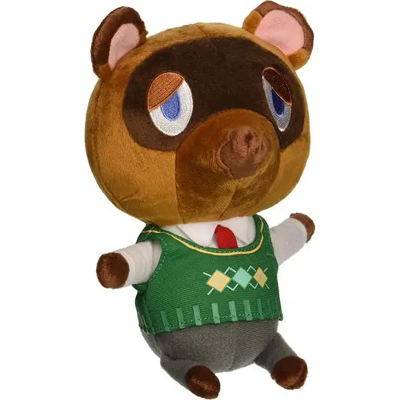 Little Buddy Animal Crossing New Leaf Tom Nook 8-inch Stuffed Plush
