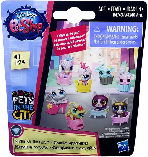 Littlest Pet Shop 2016 Series 1 Puttin on the Glitz Mystery Pack