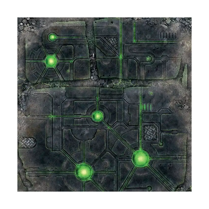 48" x 48" Playmat - DeathWorld Tomb (Rubber)