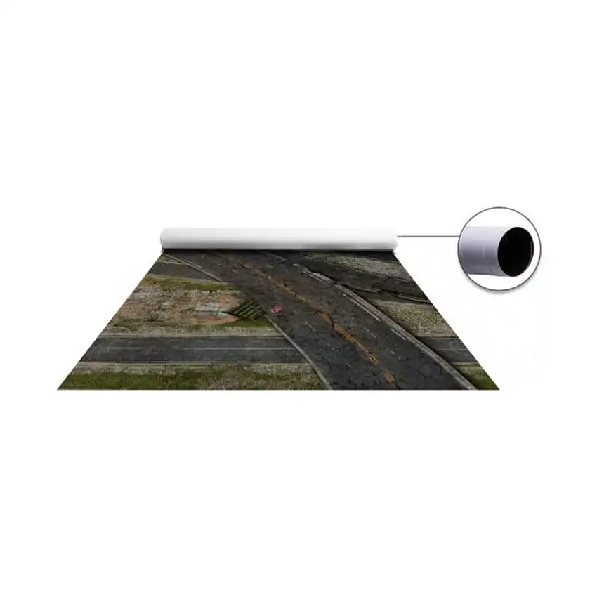 72" x 48" Playmat - Abandoned Road