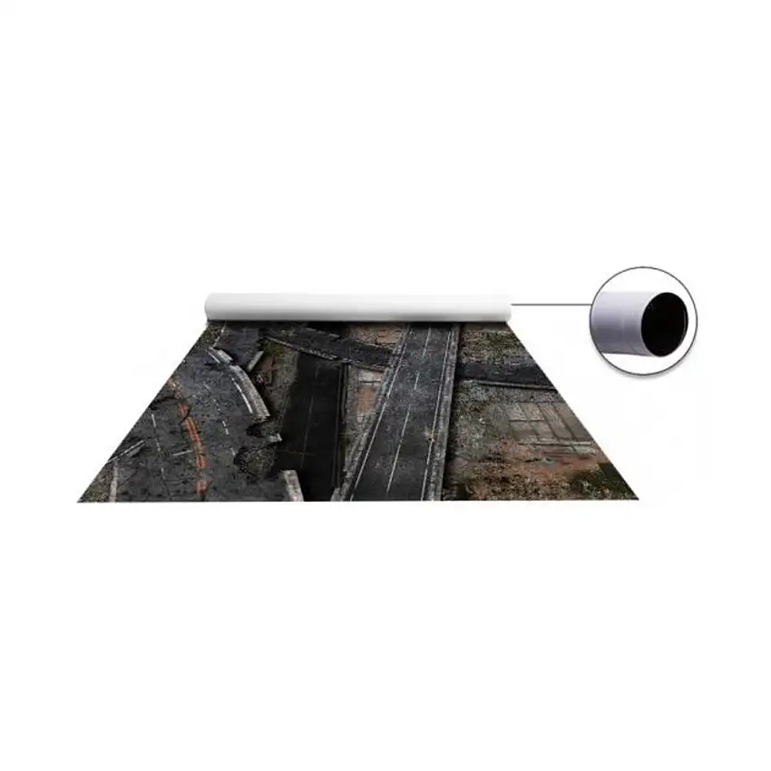 72" x 48" Playmat - Ruined Highway