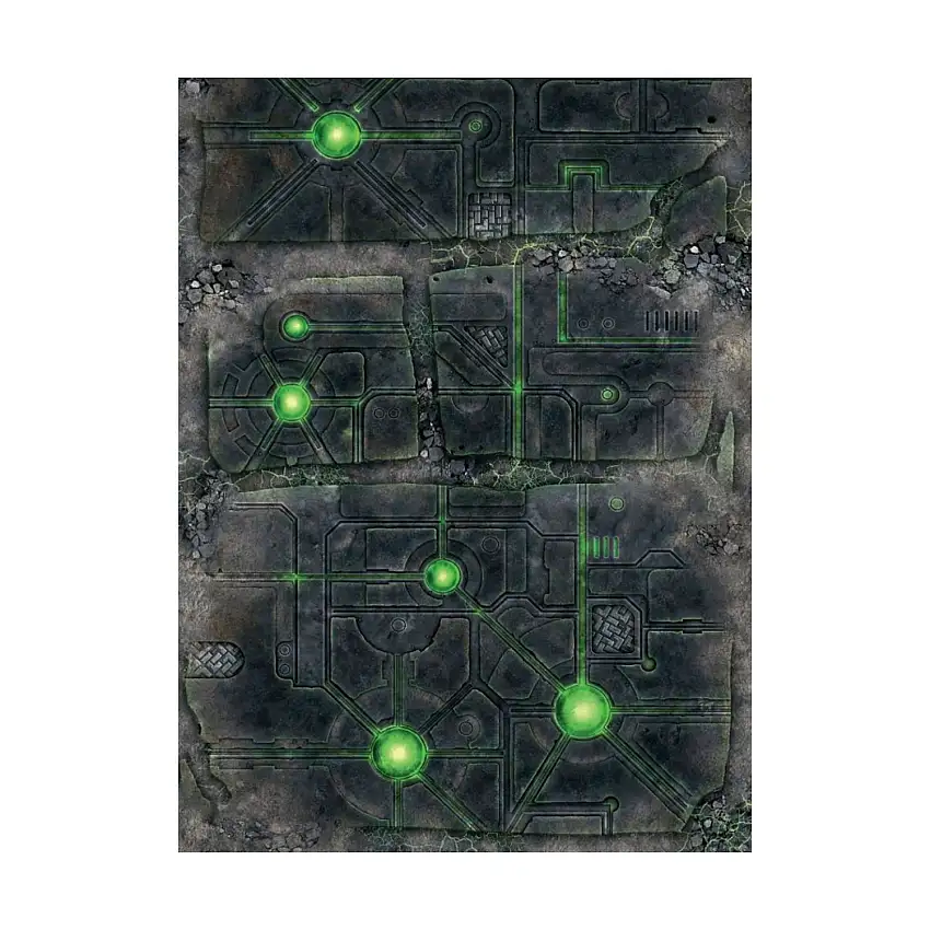 44" x 60" Playmat - DeathWorld Tomb (Rubber)