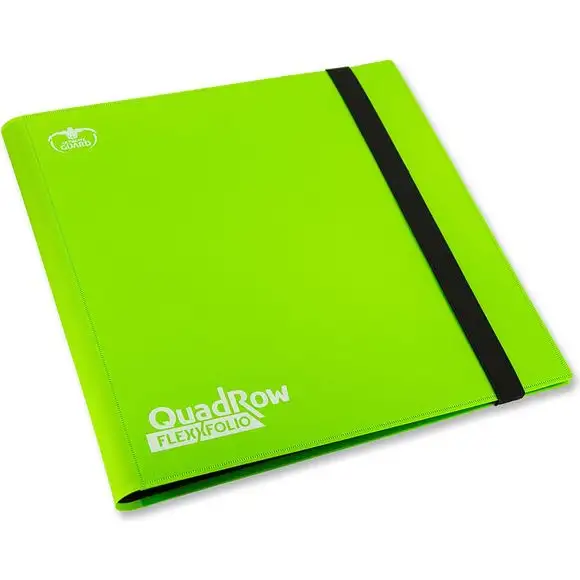 Ultimate Guard QuadRow 12-Pocket FlexXFolio Card Binder, Light Green
