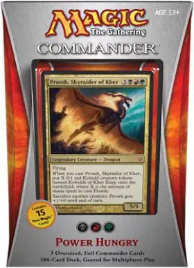 MtG Commander 2013 Power Hungry EDH Deck [Sealed Deck]