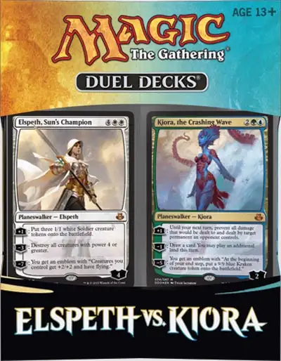 MtG Kiora vs. Elspeth Duel Decks