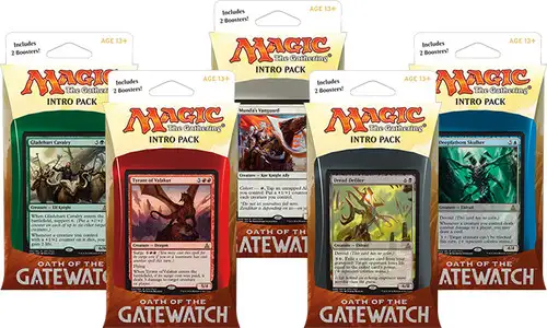 MtG Oath of the Gatewatch Set of 5 Intro Decks