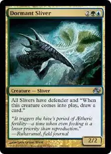 MtG Planar Chaos Uncommon Foil Dormant Sliver #156