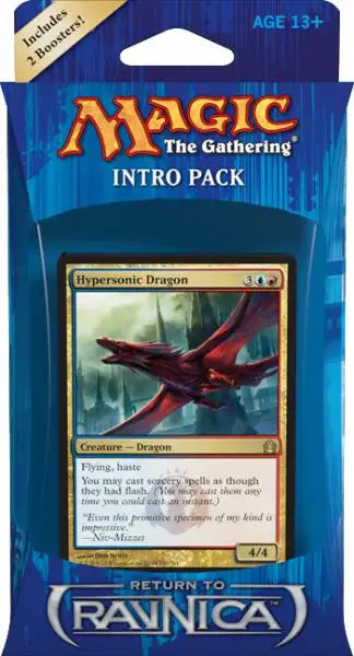 MtG Return to Ravnica Izzet Ingenuity Intro Pack [60 Cards & 1 Booster Pack]