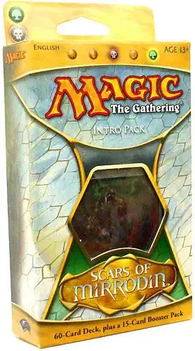 MtG Scars of Mirrodin Phyrexian Poison Intro Pack [60 Card Deck & Booster Pack]