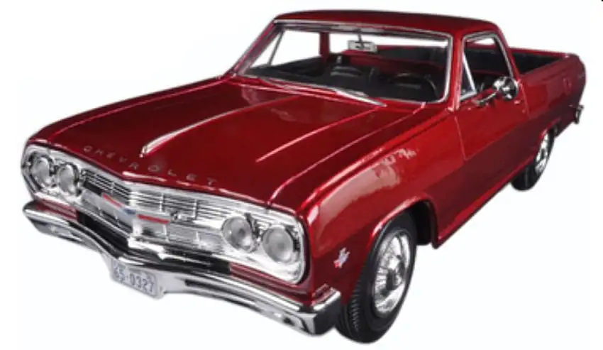 1965 Chevrolet El Camino (Met. Red) 1/25 Maisto