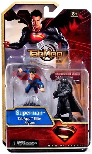 Man of Steel TabApp Elite Superman & General Zod Figure 2-Pack