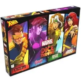 USODT011-877 USAopoly Marvel Dice Throne: X-Men Box 2 Lovers (Cyclops, Jean Grey, Gambit, and Rogue)