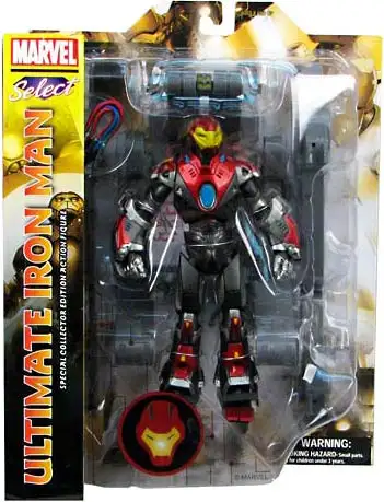 Marvel Select Ultimate Iron Man Action Figure [Damaged Package]