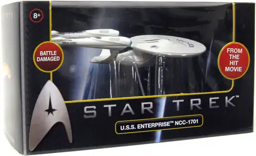 Star Trek 2009 Movie Hot Wheels U.S.S. Enterprise NCC-1701 Diecast Car [Battle Damaged]