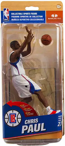 McFarlane Toys NBA Los Angeles Clippers Sports Basketball Series 27 Chris Paul Action Figure [White Uniform]