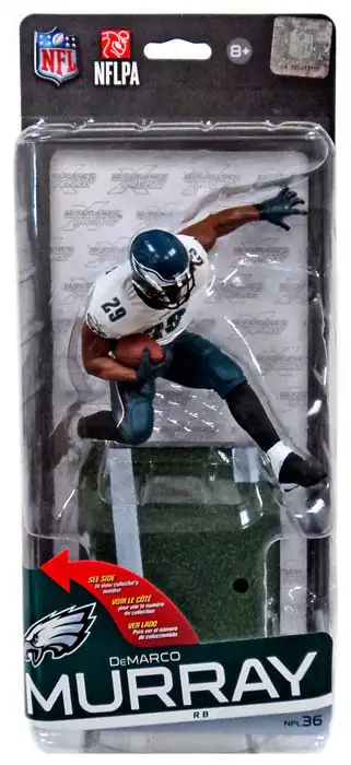 McFarlane Toys NFL Philadelphia Eagles Sports Picks Football Series 36 DeMarco Murray Action Figure [White Jersey Green Pants]