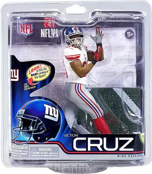 McFarlane Toys NFL New York Giants Sports Picks Football Series 31 Victor Cruz Action Figure [White Jersey]