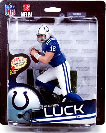 McFarlane Toys NFL Indianapolis Colts Sports Picks Football Series 33 Andrew Luck Action Figure [Blue Jersey]