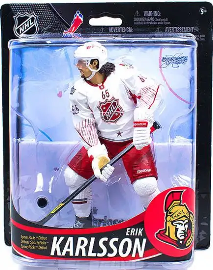 McFarlane Toys NHL Ottawa Senators Sports Picks Hockey Hockey Series 33 Erik Karlsson Action Figure [White Jersey]