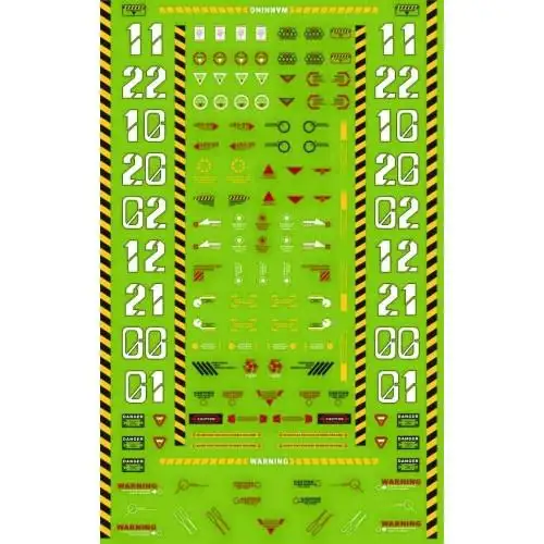 MECHANICAL BASE WATER DECAL