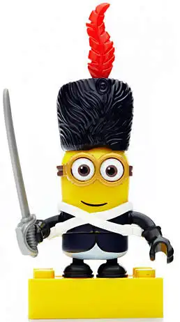 Mega Bloks Despicable Me Mystery Minions Series 3 Napoleonic Tom 1.5-Inch Minifigure