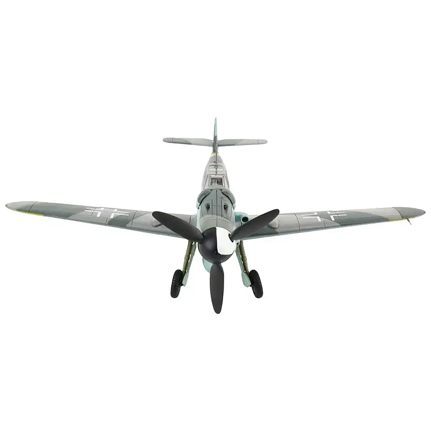 Messerschmitt BF 109G-6 Fighter Aircraft "Mato Dukovac 15. (kroat)/JG.52 Croatia Air Force Crimea" (April 1944) "Air Power Series" 1/48 Diecast Model by Hobby Master